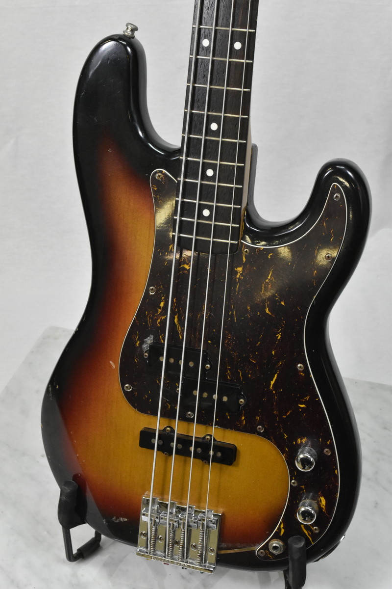 フェンダープレシジョンベースPJタイプサンバースト