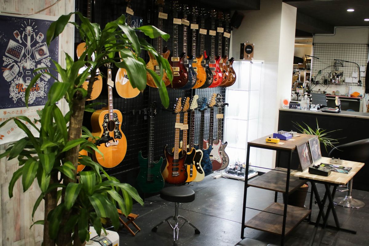 楽器の買取屋さんの店舗