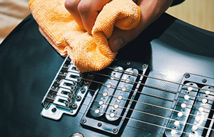 ギターを綺麗にする