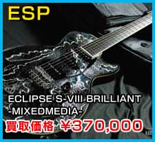 ESP ECLIPSE S-VIII BRILLIANT -MIXEDMEDIA-